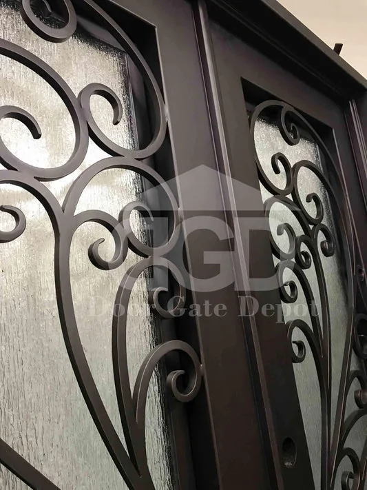Azalea iron door alternate view