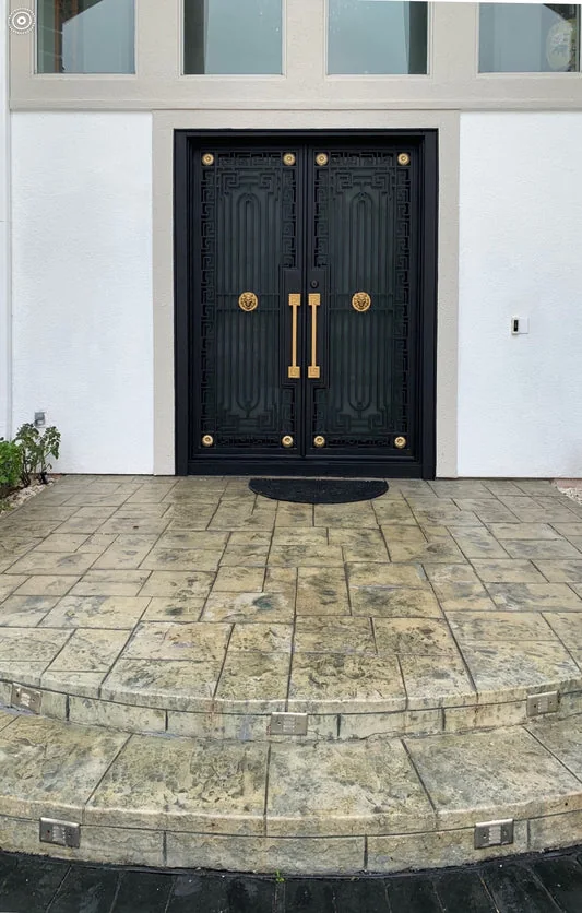 Manhattan iron door alternate view